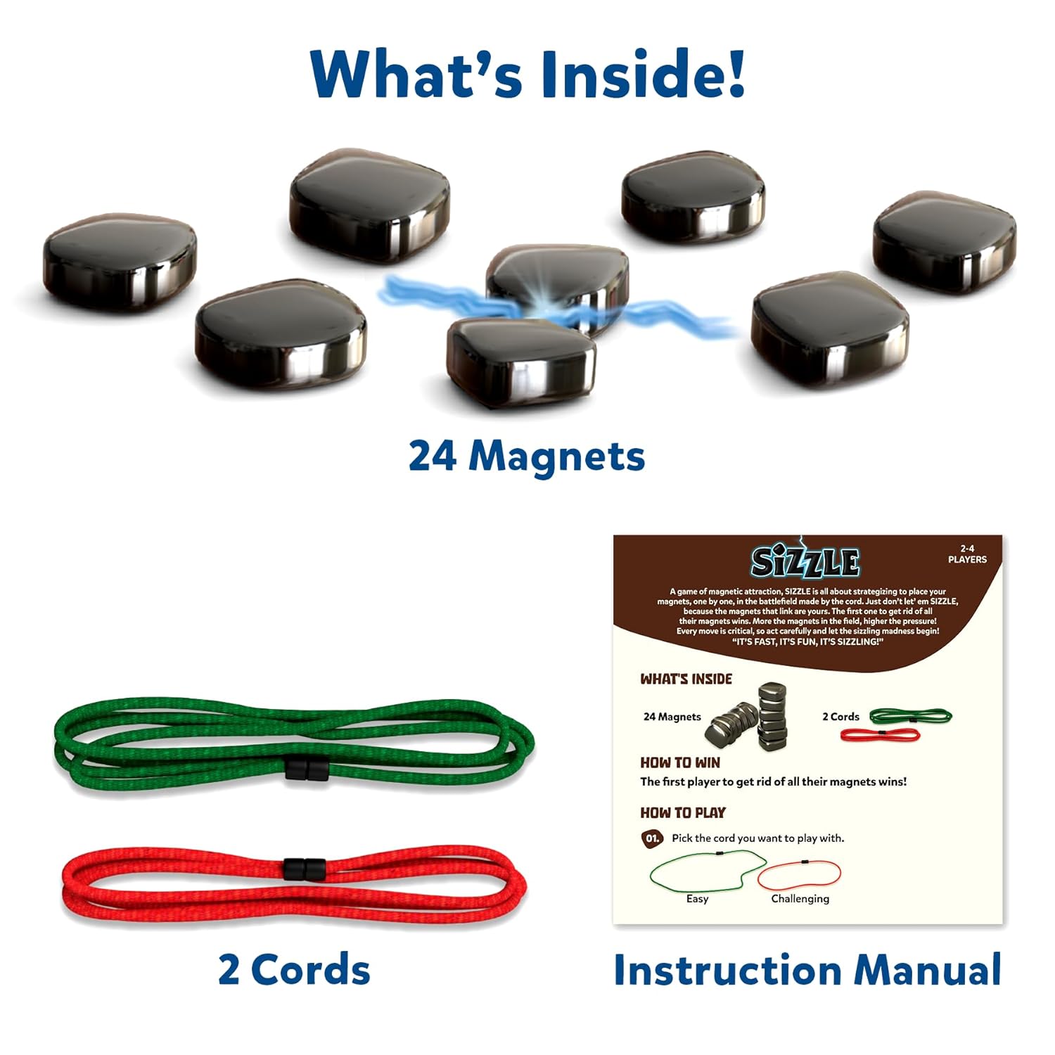 Skillmatics Sizzle - Classic Magnetic Attraction Strategy Game For Ages 15+