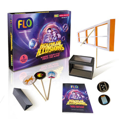 FLO Toys Steam House Of Illusions All In One Creative Fun Board Game For Kids Ages 8+