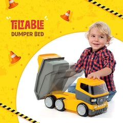 Funskool MOLTO Dumper Truck, Toy Truck, Nesting & Stackable Toy for Kids Ages 2 Years & Up