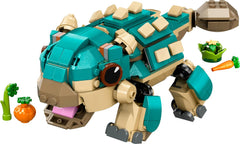 LEGO Jurassic World Baby Bumpy Ankylosaurus Toy Set for Ages 7+