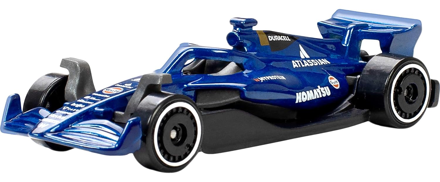 Hot Wheels Formula1 5-Pack, Set Of 5 Die-Cast Toy F1 Cars in 1:64 Scale for Kids & Collectors