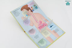 Booktopus Lift-the-Flap Learning Book - Inside Our Body Knowledge Book for Kids - Interactive Learning Books 6+