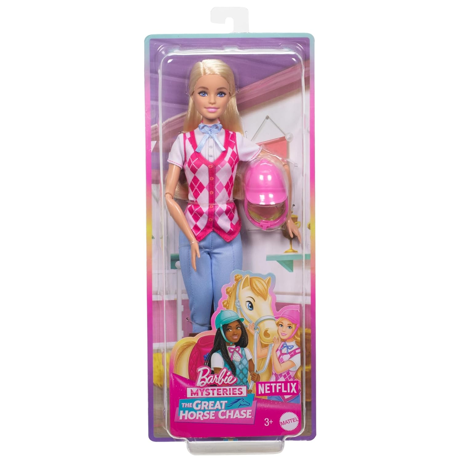 Barbie “Malibu” Doll & Accessories from Mysteries: The Great Horse Chase FOR KIDS 3-8 Years
