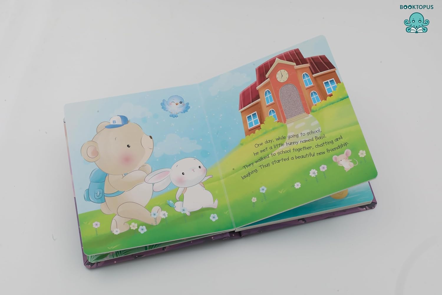 Booktopus Touch and Feel Board Book - You Are My Best Friend Sensory Book for Toddlers - Textured Baby Books for 4+