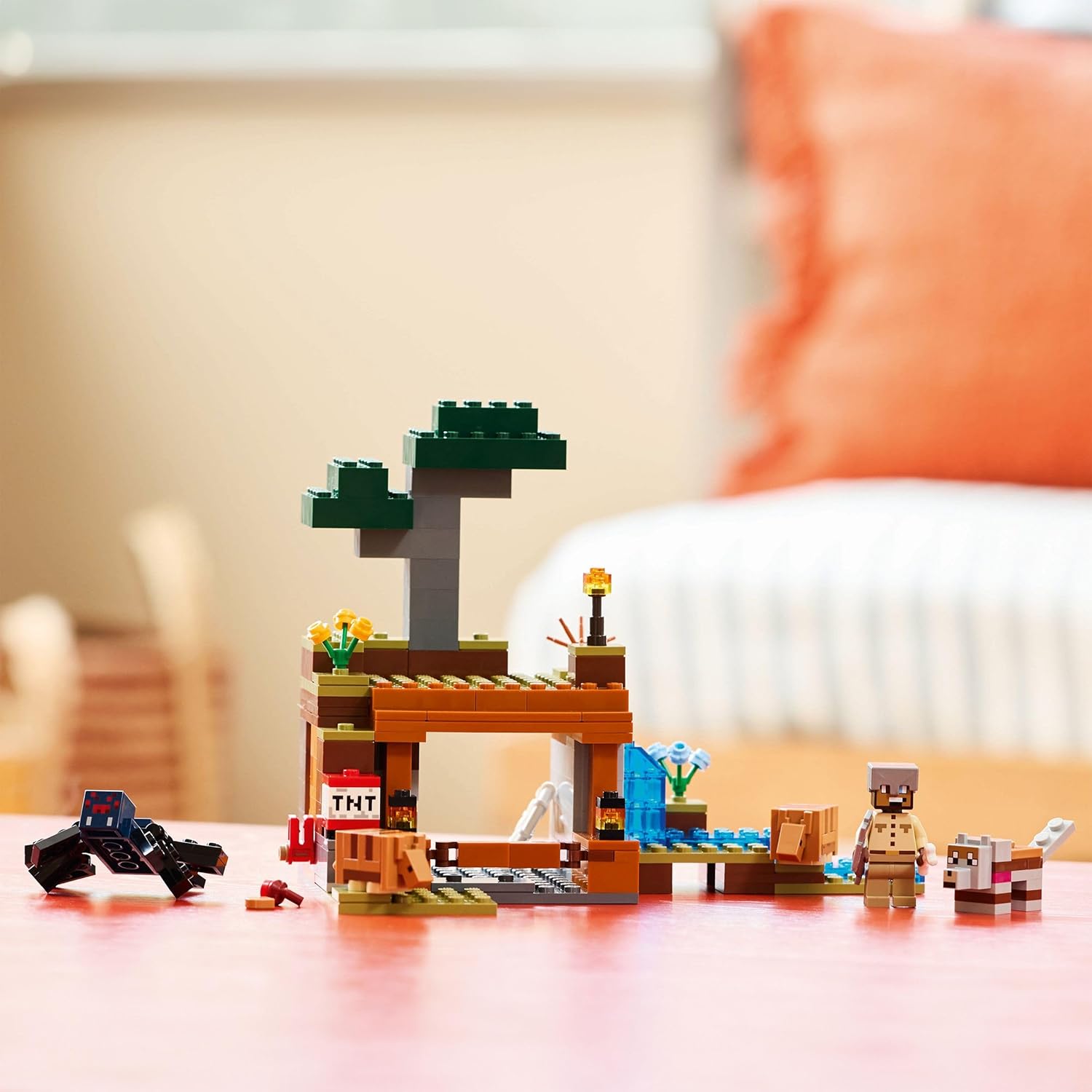 LEGO Minecraft The Armadillo Mine Expedition Building Kit For Ages 8+