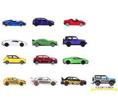Majorette Graffiti 9+4 Gift Pack 1:64 Scale Includes 13 Licensed Metal Cars for Children Ages 3 Years and Up