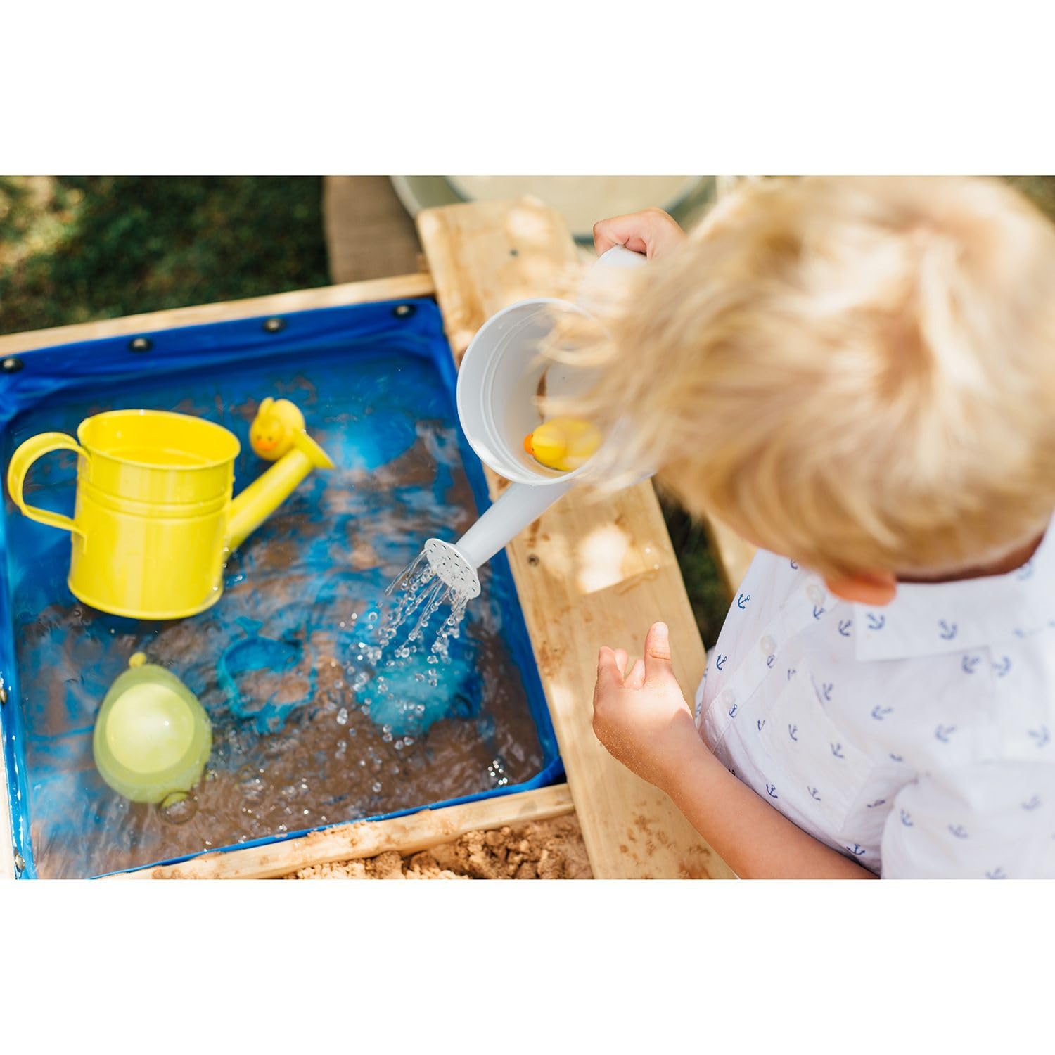 Plum Surfside Wooden Sand and Water Picnic Table