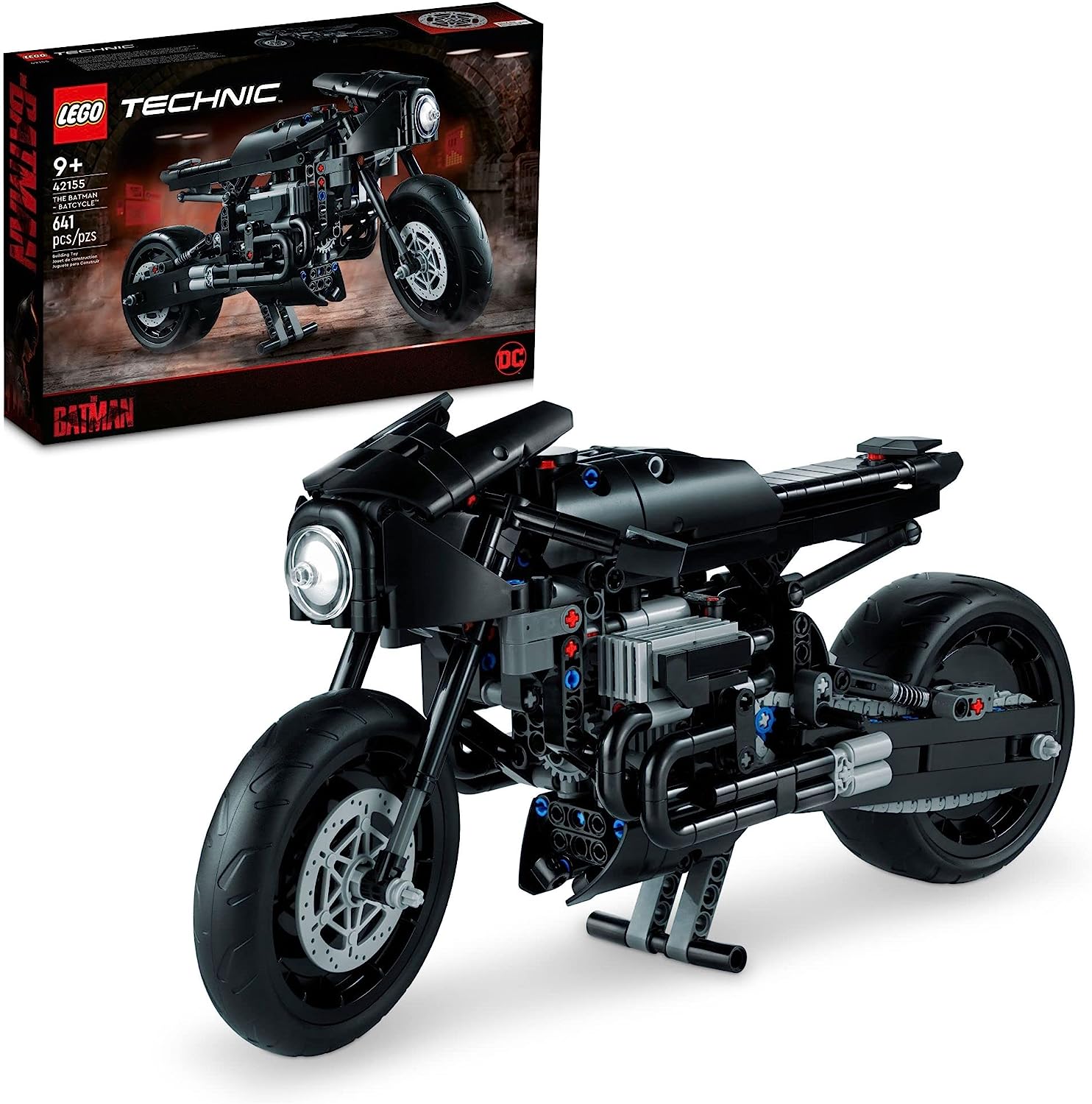 LEGO Technic The Batman Batcycle Building Kit for Ages 9+