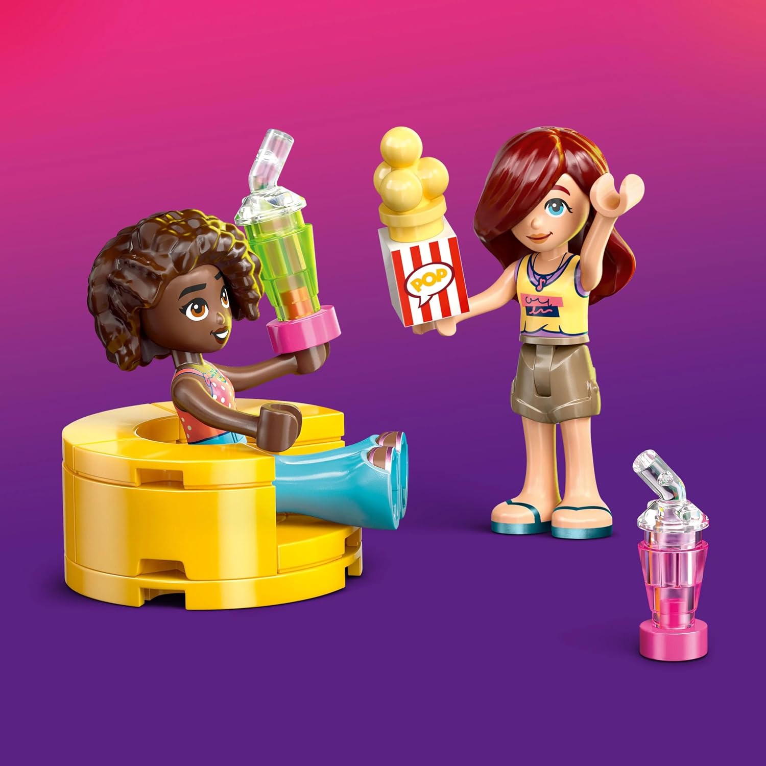 LEGO Friends Friendship Movie Night Pretend-Play Building Kit For Ages 6 Years & Up