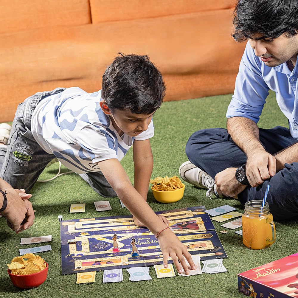 BO Games Gold Quest, Aladdin | Adventure with Disney's Aladdin, Where Treasures Await The Brave. | Ages 6 and Up