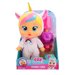 Cry Babies 11'' Loving Care Fantasy Dreamy Doll With Tears And Sounds Feature For Baby And Toddlers Ages 18 Months And Up