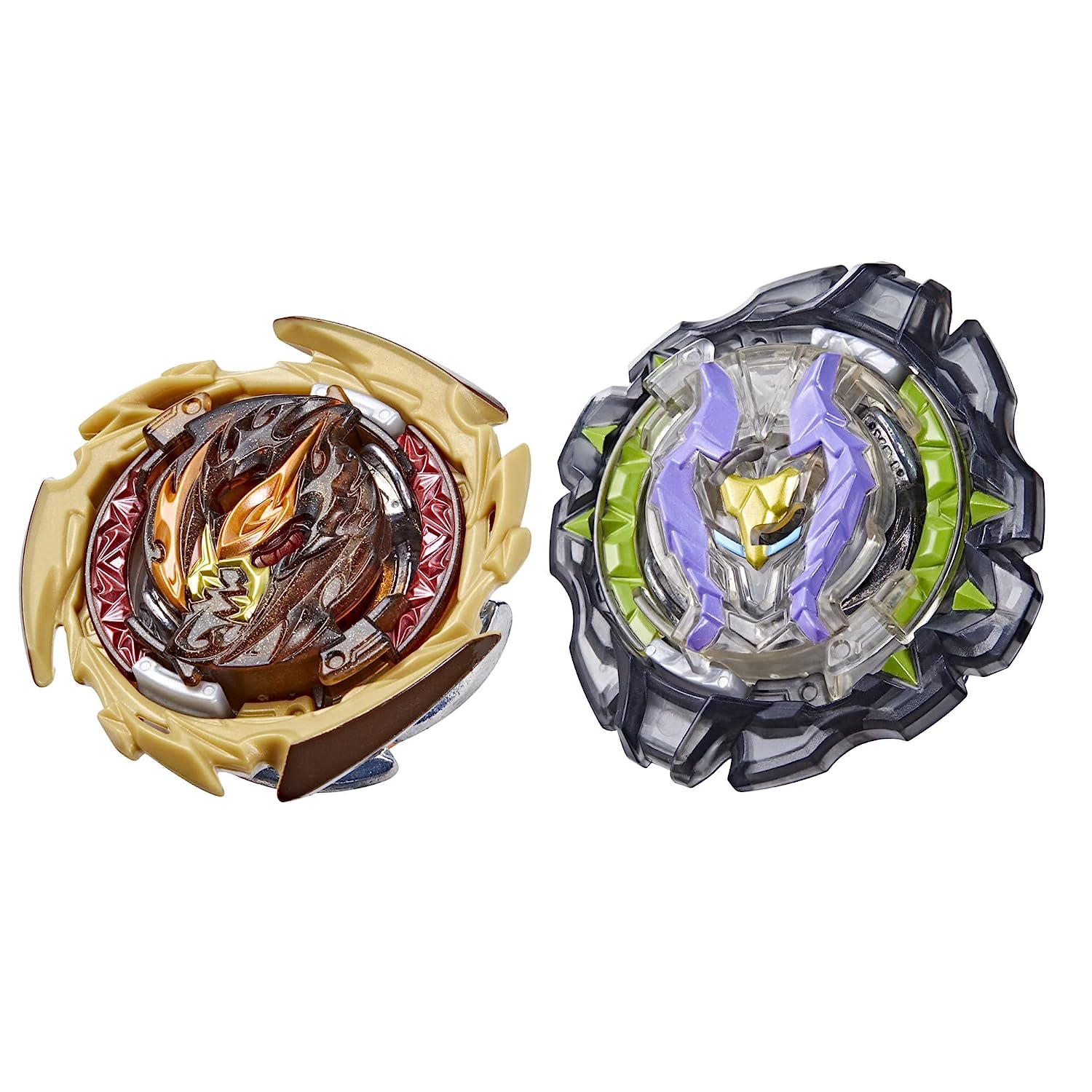 Beyblade Burst QuadDrive Destruction Ifritor I7 and Stone Nemesis N7 Spinning Top Dual Pack for Kids Ages 8 and Up