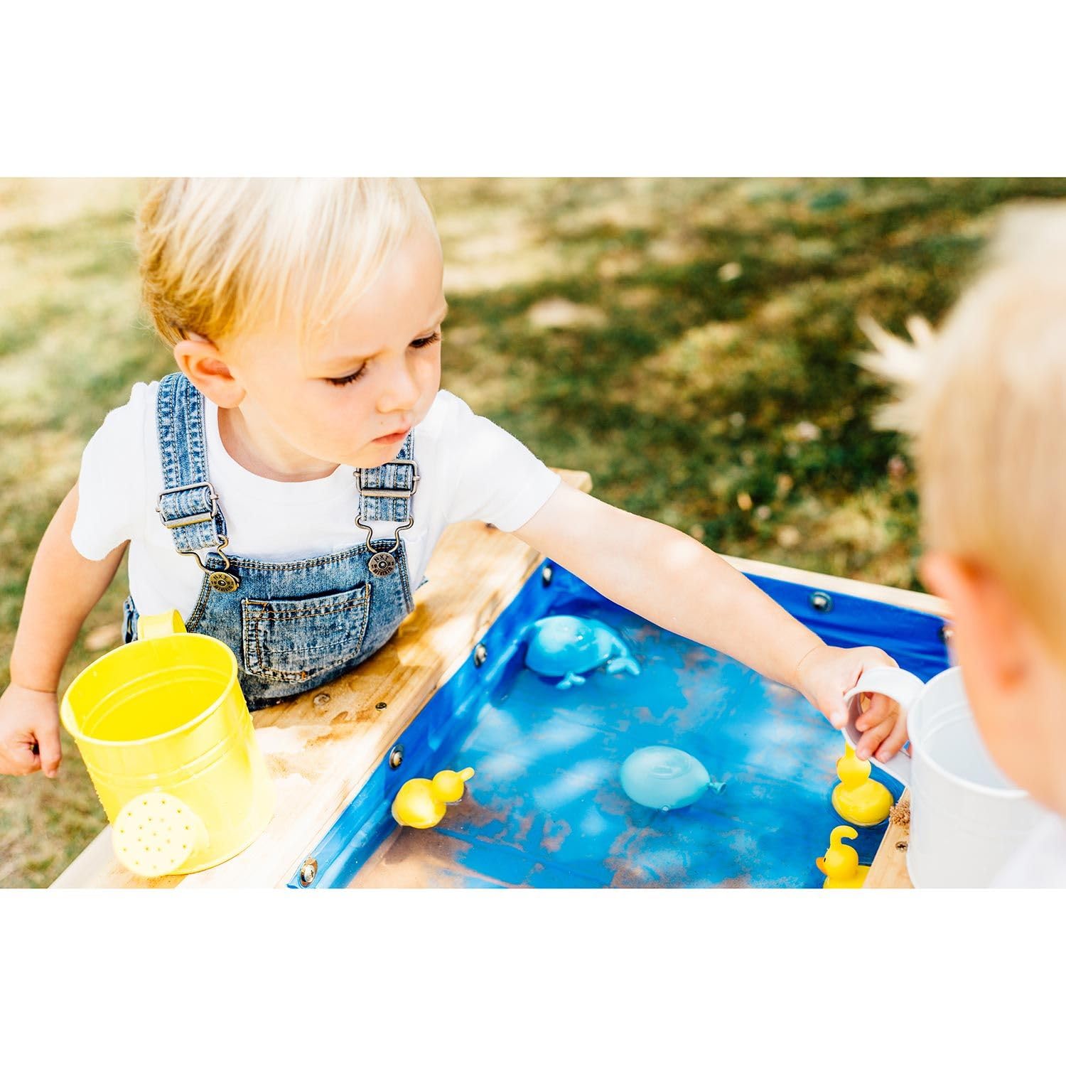 Plum Surfside Wooden Sand and Water Picnic Table
