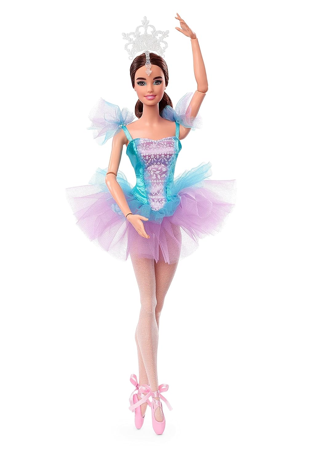 Barbie 12 Inch Signature Ballet Wishes Doll Wearing Ballerina Costume, Tutu, Pointe Shoes & Tiara for 6 Year Olds and Up