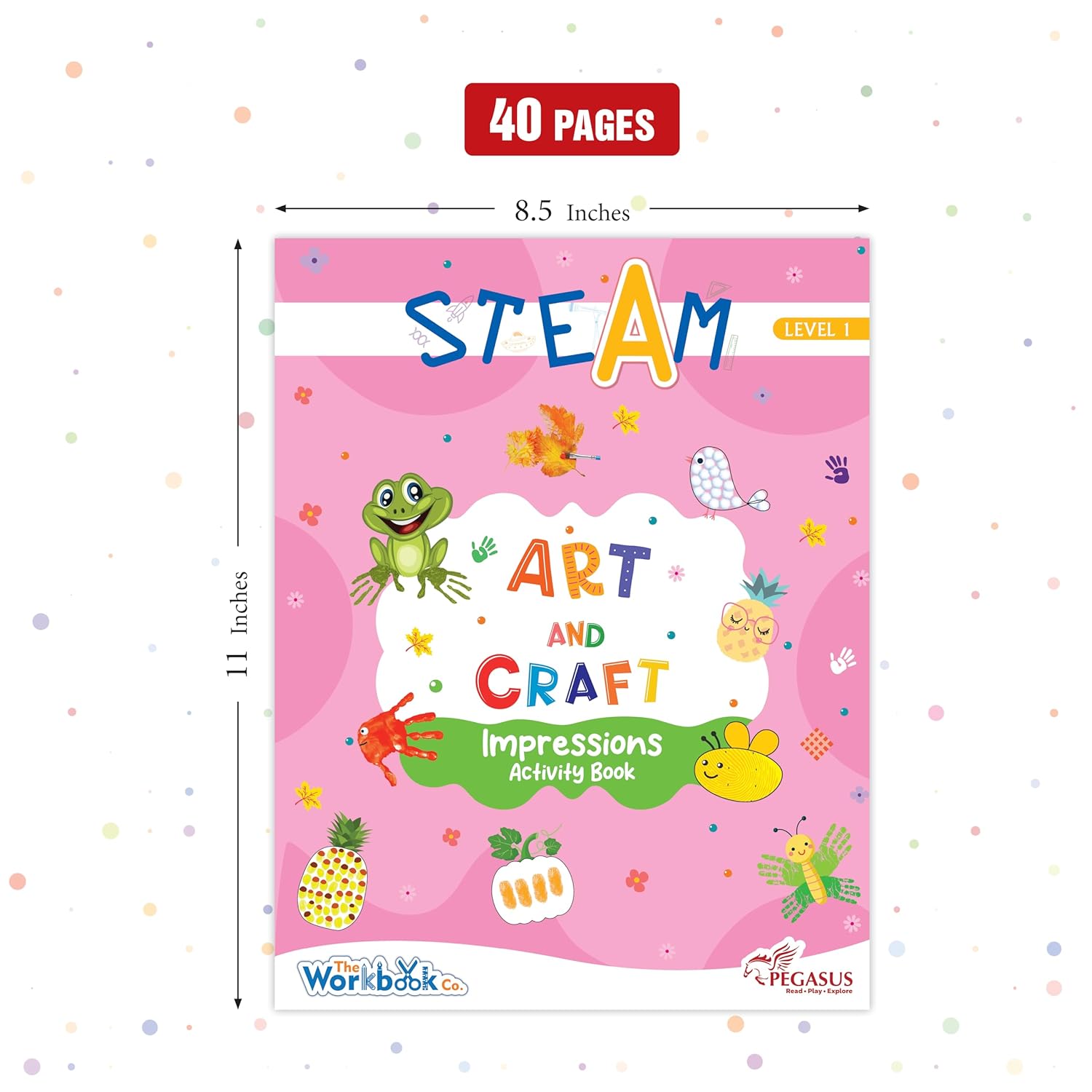 Pegasus Steam - Art & Craft - Impression Activity Book