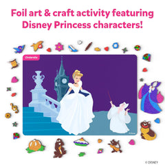 Skillmatics Foil Fun Disney Princess No Mess Art Kit For Kids Ages 4+