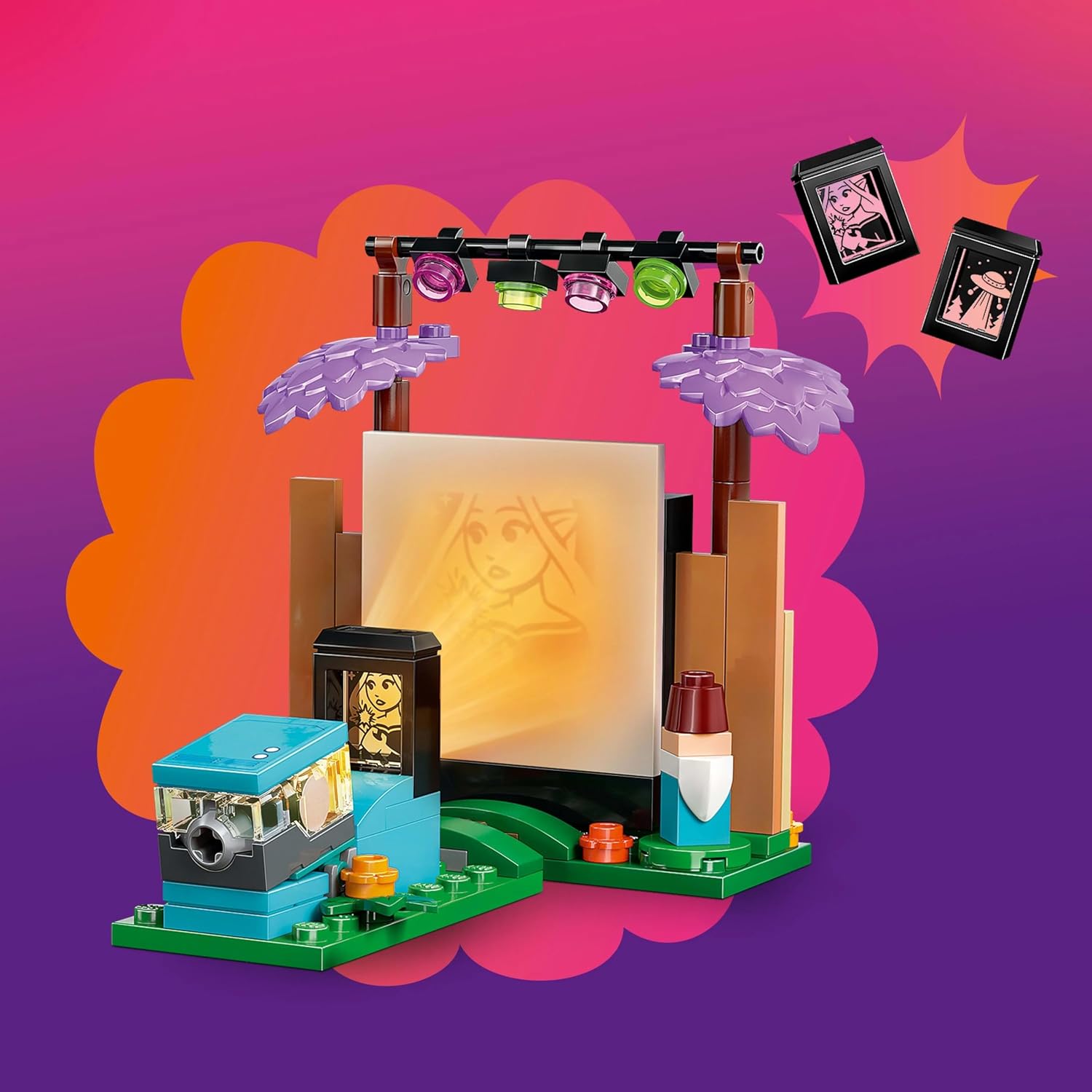 LEGO Friends Friendship Movie Night Pretend-Play Building Kit For Ages 6 Years & Up