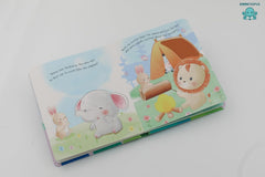 Booktopus Touch and Feel Board Book - Bunny's Party Sensory Book for Toddlers - Textured Baby Books for 4+