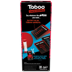 Hasbro Gaming Taboo Uncensored Board Game for Ages 17+