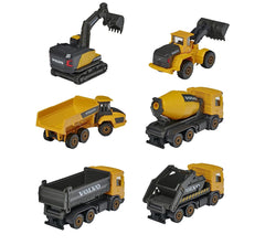 Majorette Volvo Construction 3 Car Pack - Design & Style May Vary, Only 1 Pack Included