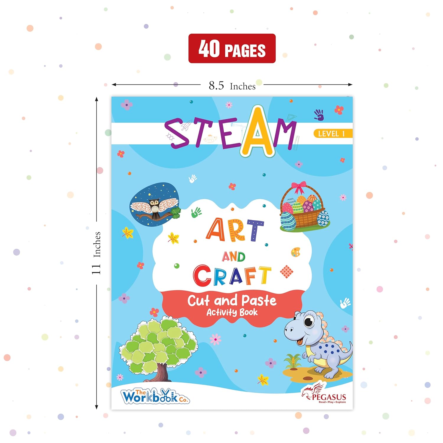 Pegasus Steam - Art & Craft - Cut And Paste Activity Book