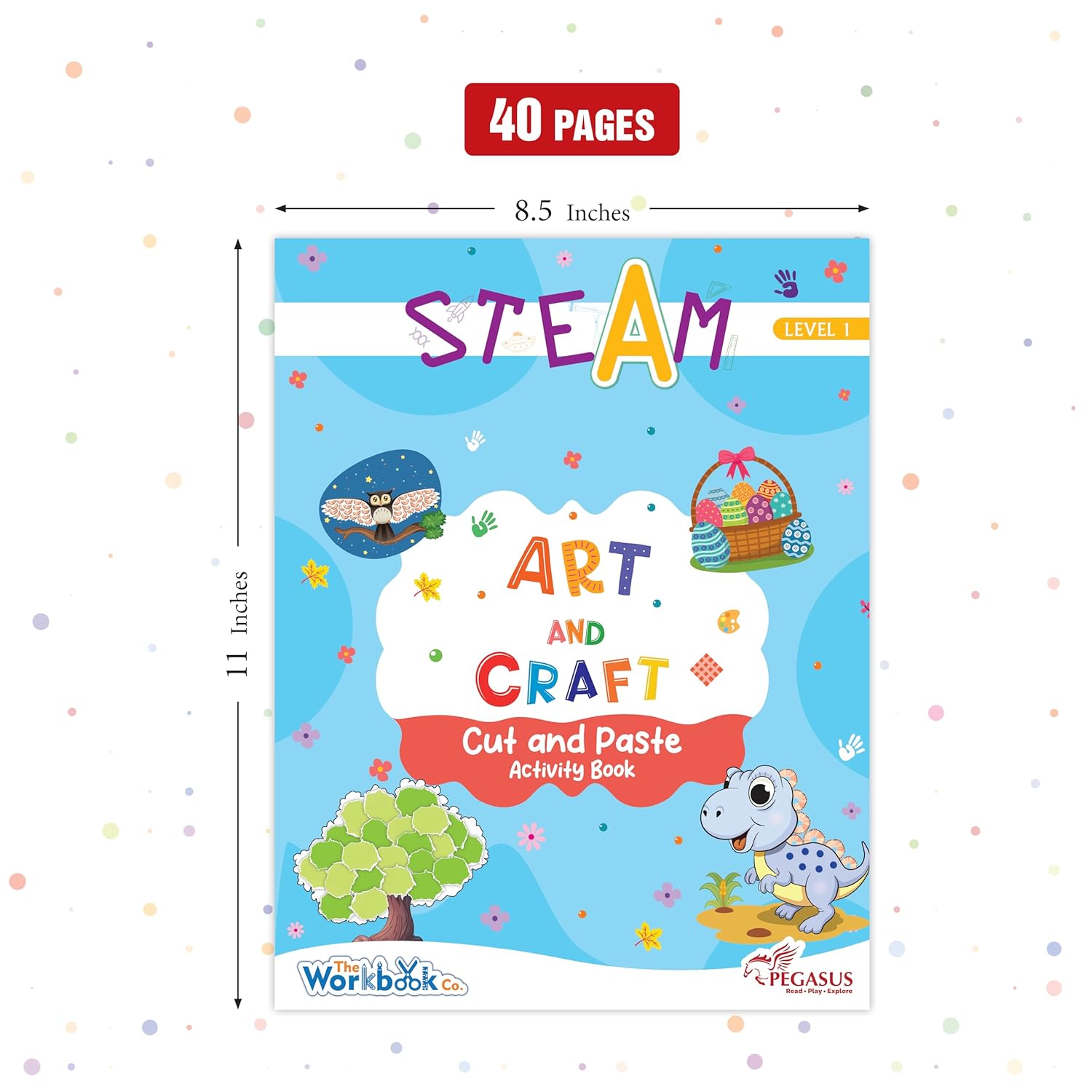 Pegasus Steam - Art & Craft - Cut And Paste Activity Book