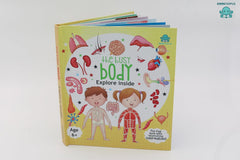 Booktopus Lift-the-Flap Learning Book - Inside Our Body Knowledge Book for Kids - Interactive Learning Books 6+
