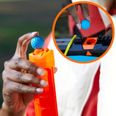 Nerf Rival Mirage XXIV-800 Blaster, 10 Nerf Rival Accu-Rounds, 2 Ways to Load, 8 Round Removable Magazine, Pump Action Priming, Gifts for Kids Ages 14+