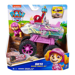 Paw Patrol Skye Rescue Wheels - Collectable Action Car Figure For Kids 3 Years and Above