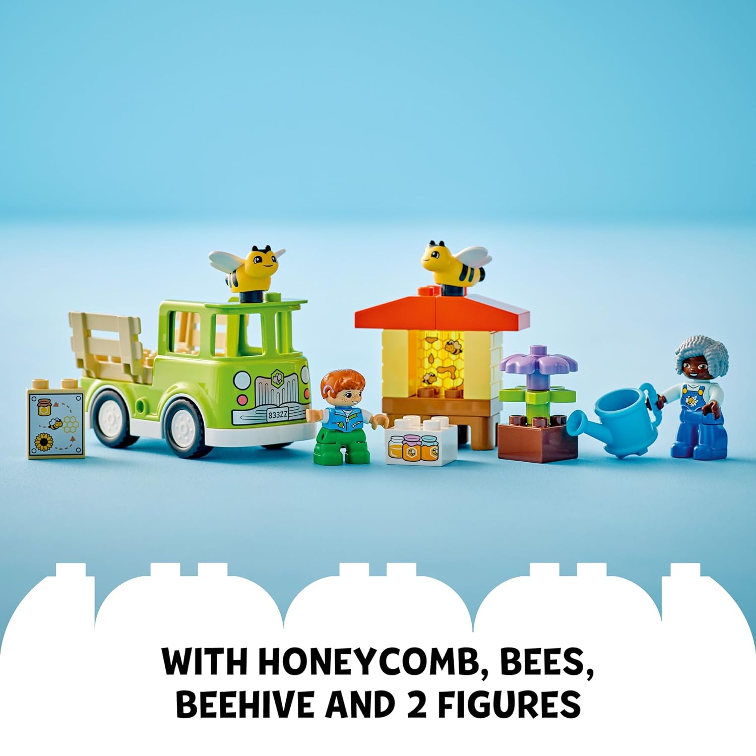 LEGO DUPLO Town Caring for Bees & Beehives Building Kit for Ages 2+