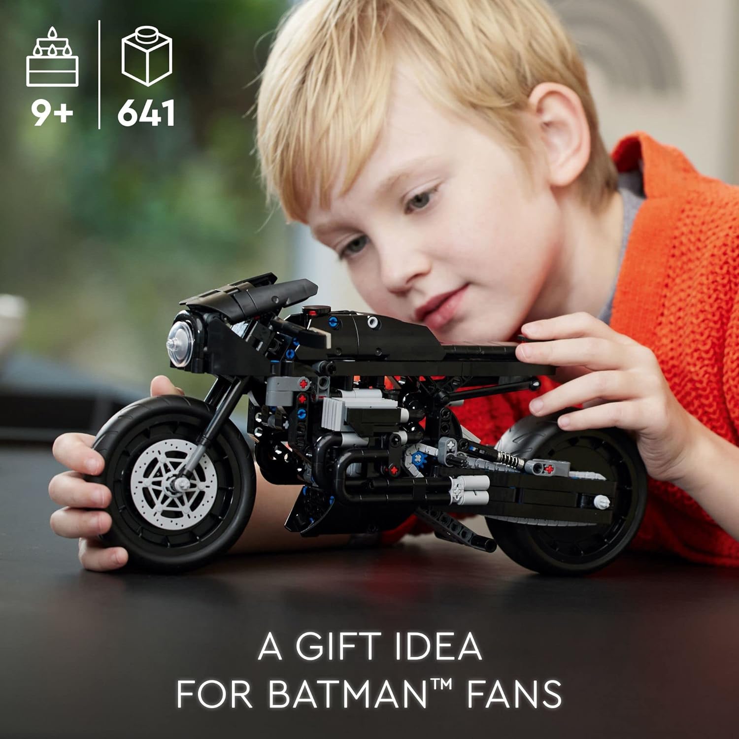 LEGO Technic The Batman Batcycle Building Kit for Ages 9+