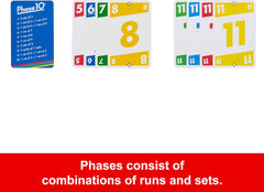 Mattel Games Uno Phase 10 Family & Friends Card Game for Ages 7+