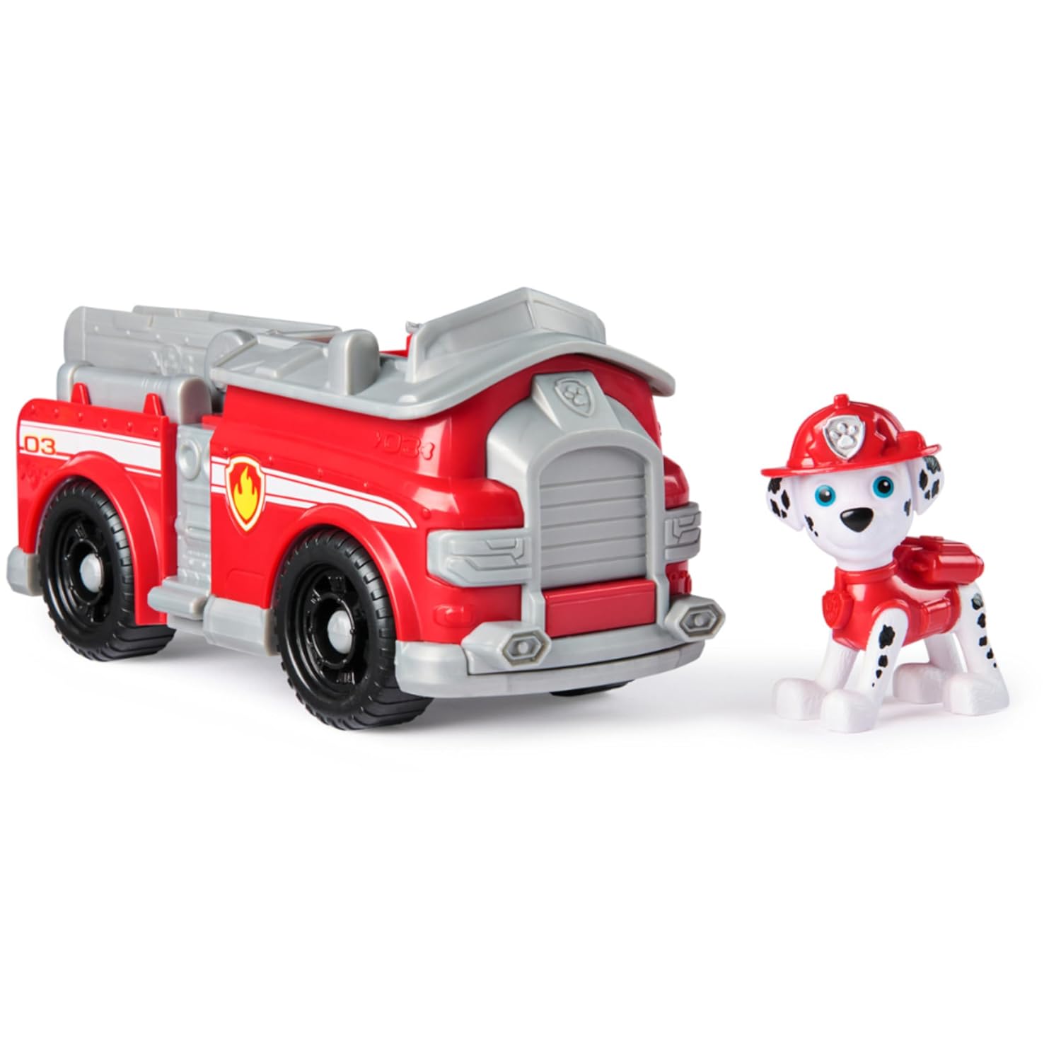 PAW Patrol - Marshall Figure with Fire Brigade Vehicle for Children Ages 3 Years & Up