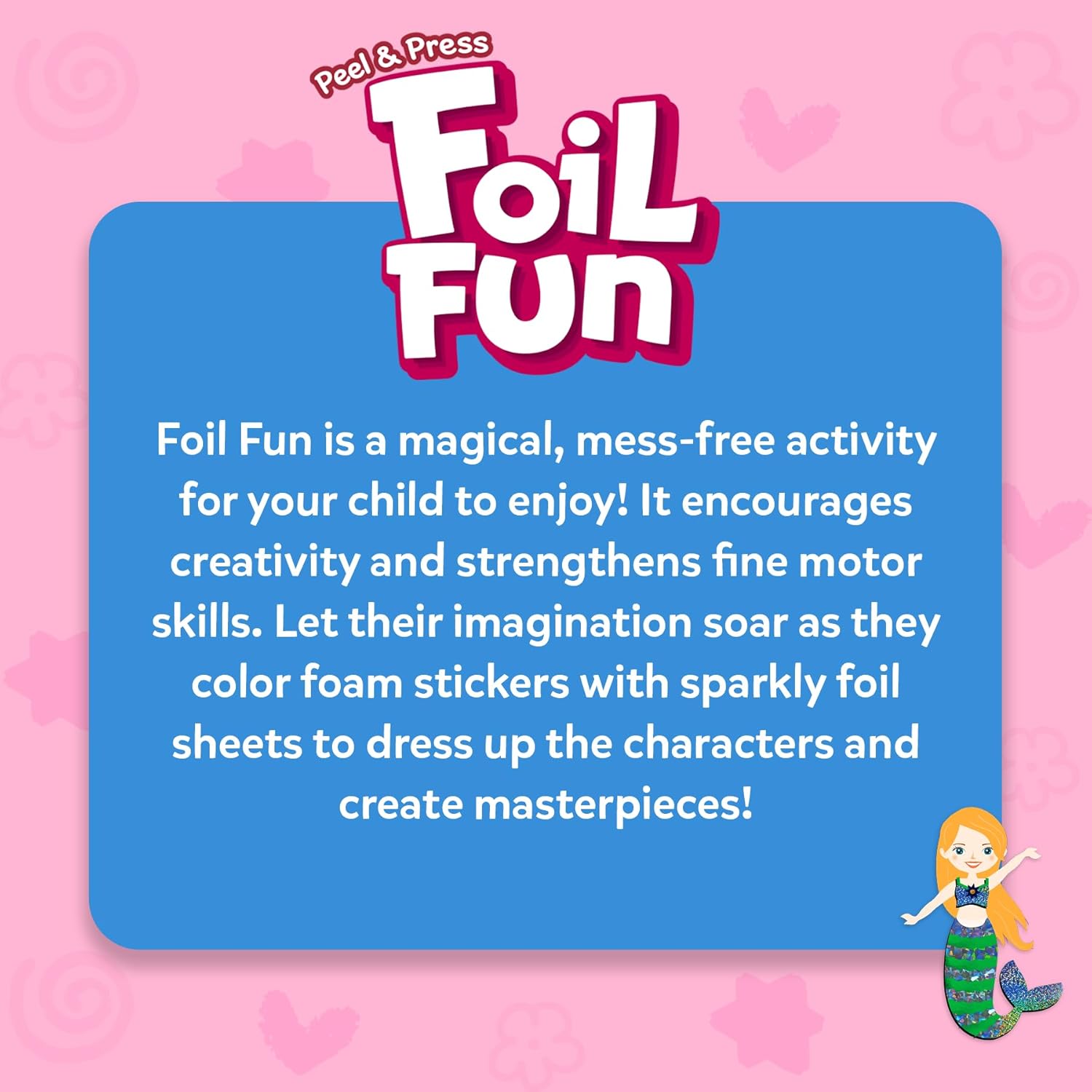 Skillmatics Foil Fun: Dress Up No Mess Art Kit For Kids Ages 4+