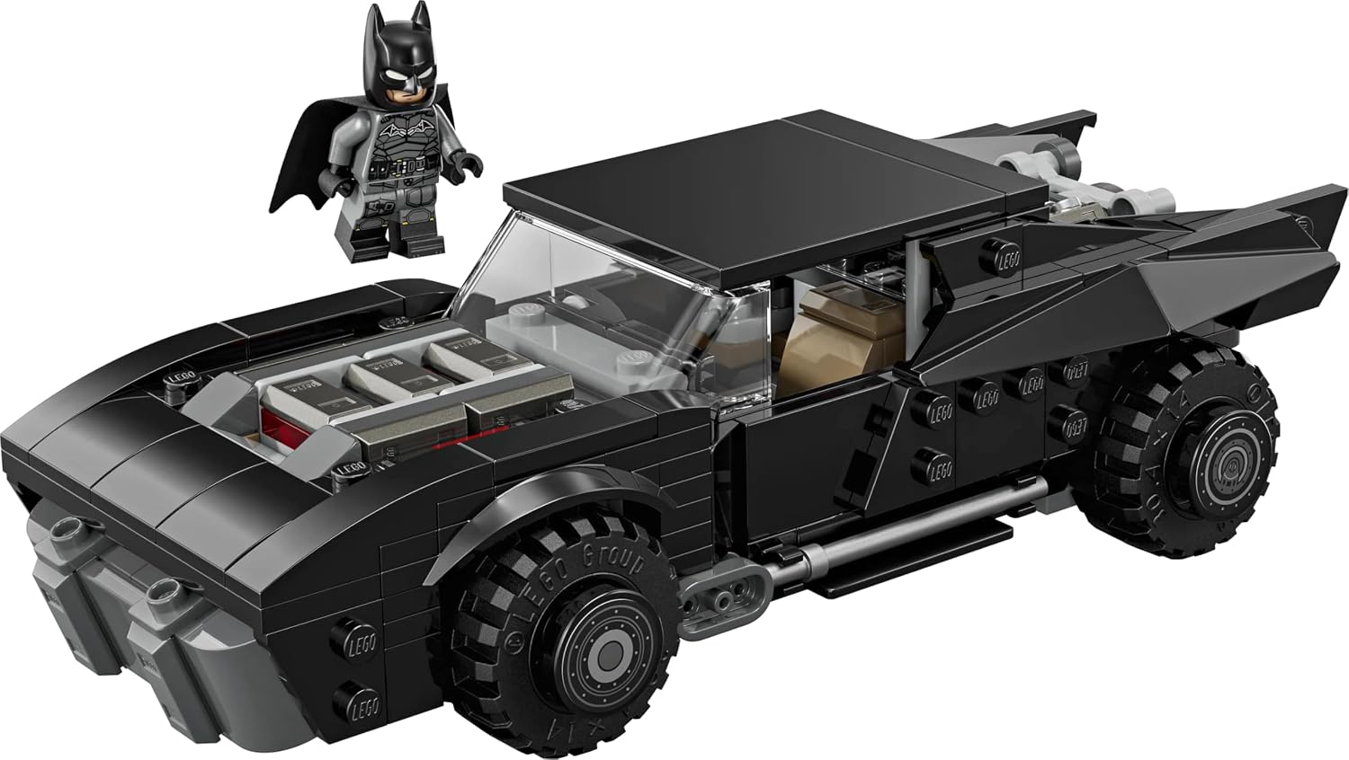 LEGO DC Batman: The Batman Batmobile Super Hero Toy - Model Car Playset Building Kit For Ages 9 Years & Up