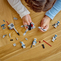 LEGO Star Wars 501st Clone Troopers Battle Pack Building Kit for Ages 6+