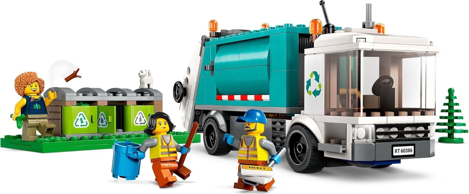 LEGO City Recycling Truck Building Kit For Ages 5+