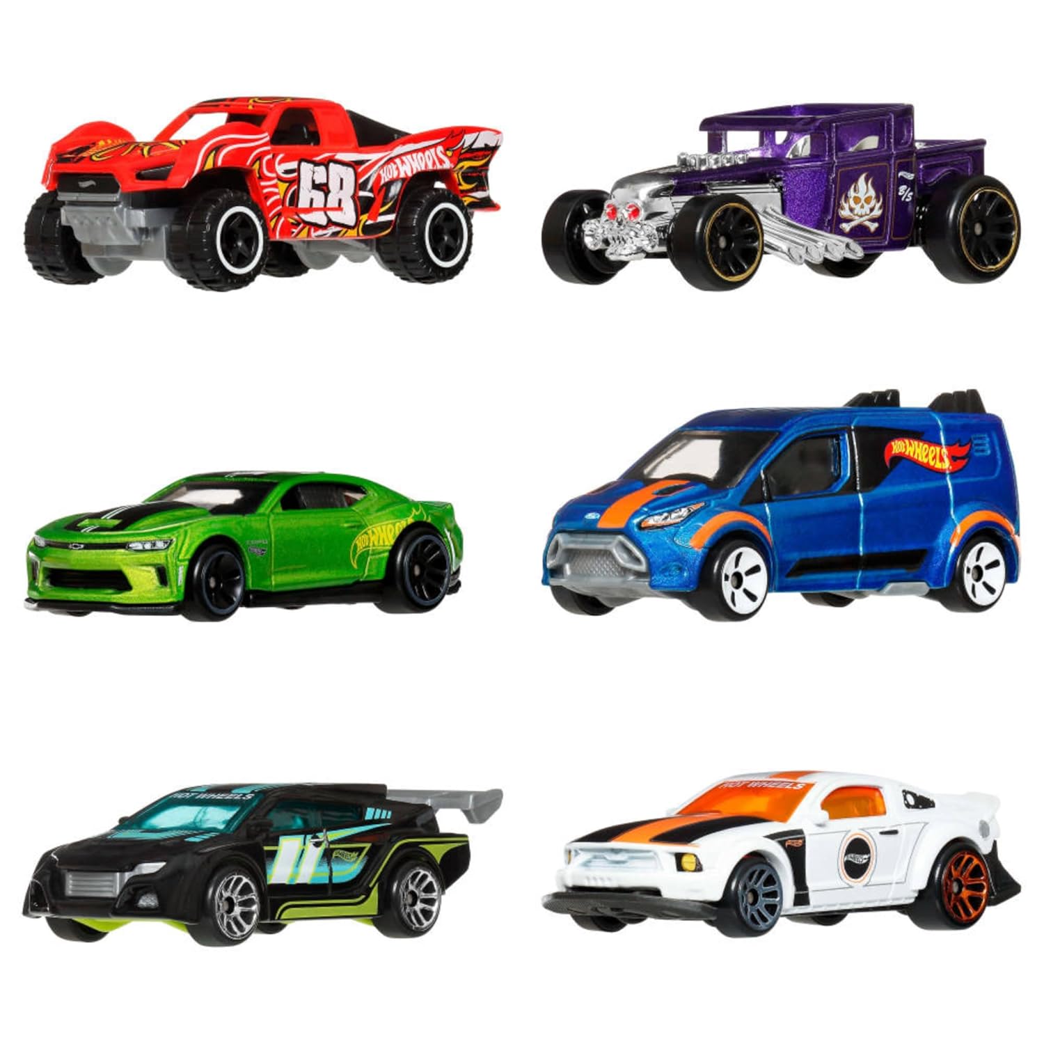 Hot Wheels 2026 Silver Series Legends Premium Vehicle Set Including 6 Collectible Cars for Kids & Collectors