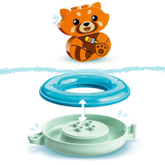 LEGO Duplo My First Bath Time Fun: Floating Red Panda Building Kit for Ages 2+