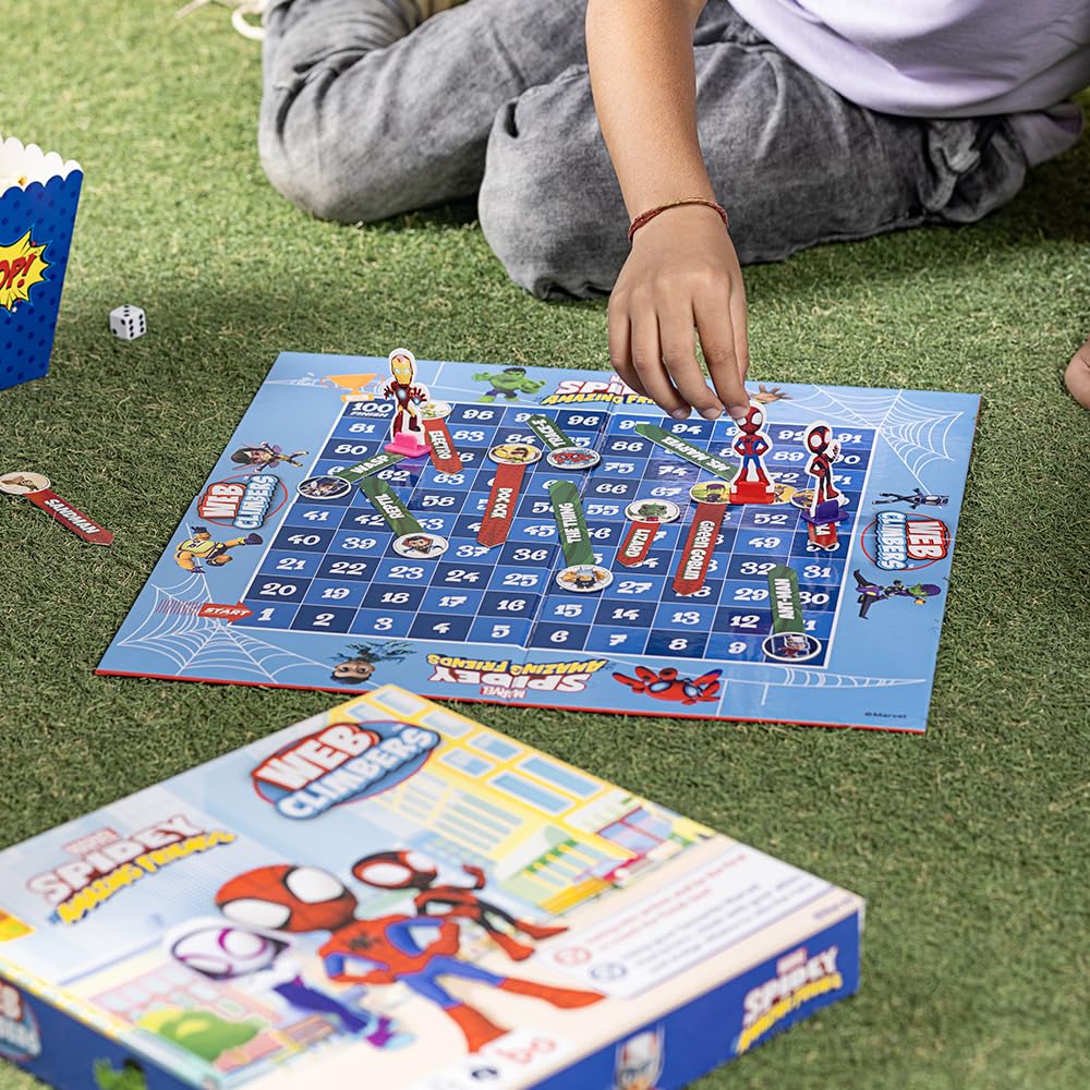 BO Games Marvel Spidey and His Amazing Friends Activity board games Ages 3 and Up