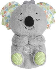 Fisher-Price Soothe n Snuggle Koala Plush Sound Machine with Realistic Breathing Motion for Toddlers and Preschool Kids