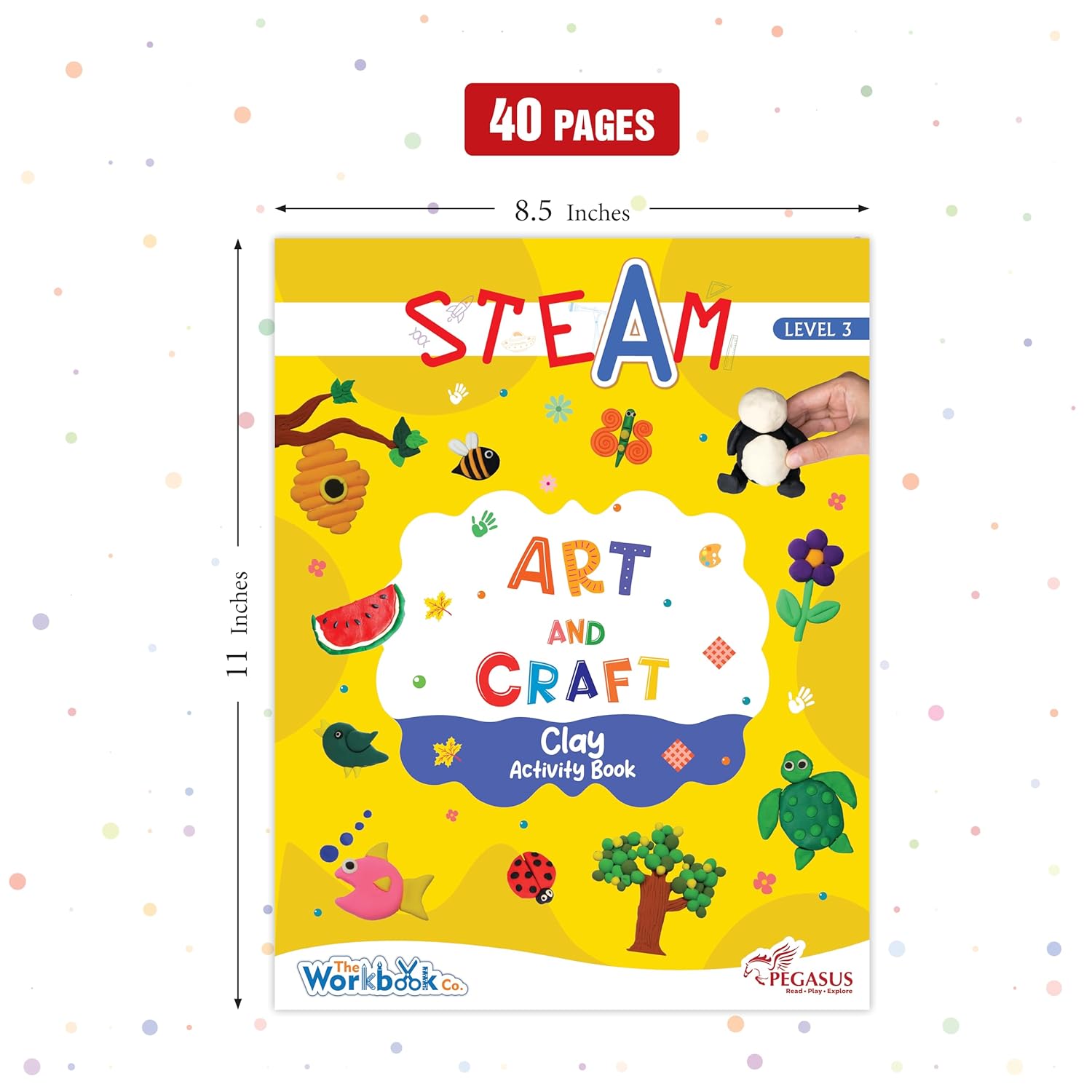 Pegasus Steam - Art & Craft - Clay Activity Book