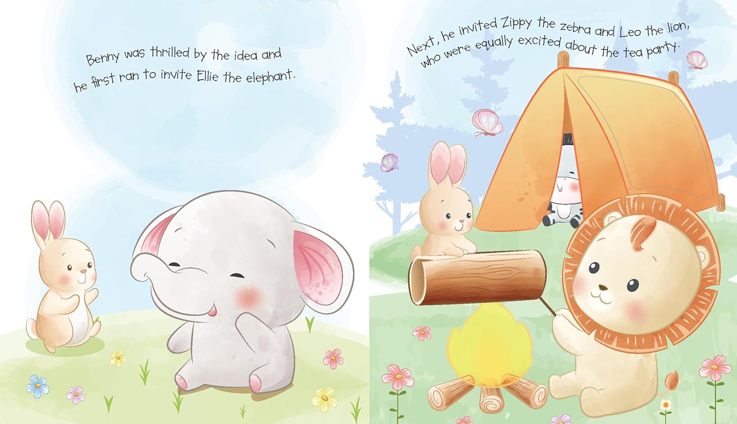 Booktopus Touch and Feel Board Book - Bunny's Party Sensory Book for Toddlers - Textured Baby Books for 4+