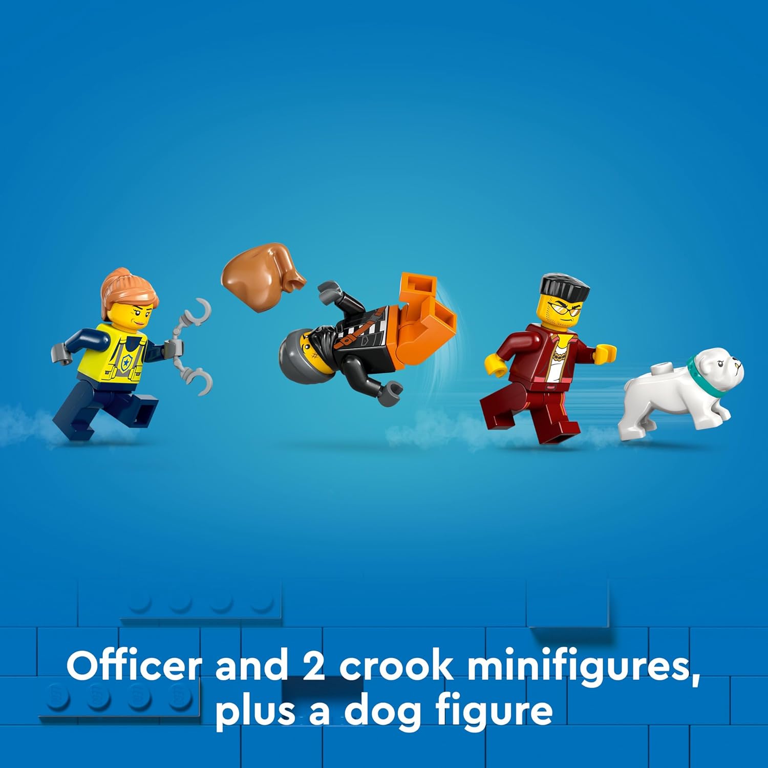 LEGO City Police Speedboat and Crooks’ Hideout Building Kit For Ages 6+