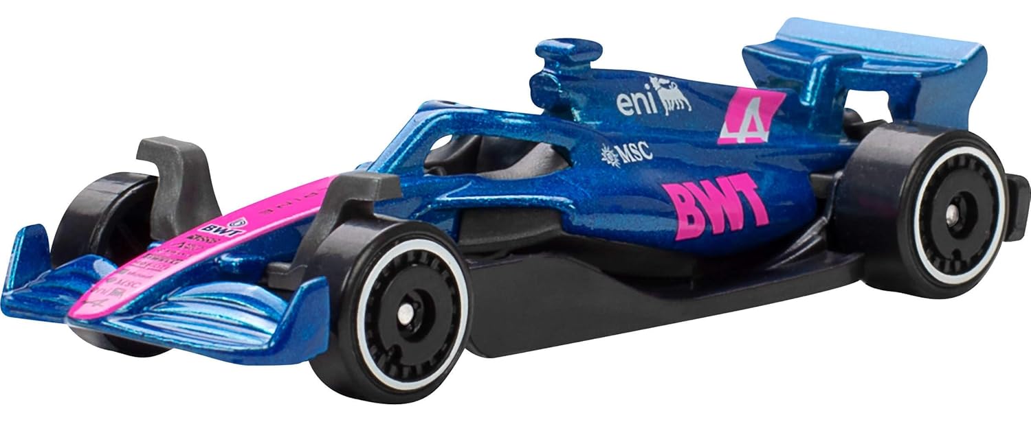 Hot Wheels Formula1 5-Pack, Set Of 5 Die-Cast Toy F1 Cars in 1:64 Scale for Kids & Collectors