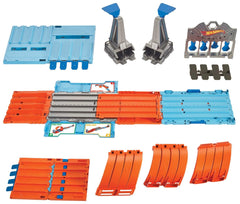 Hot Wheels Race Crate with 3 Stunts in 1 Set Portable Storage for Kids Ages 6 to10 Years