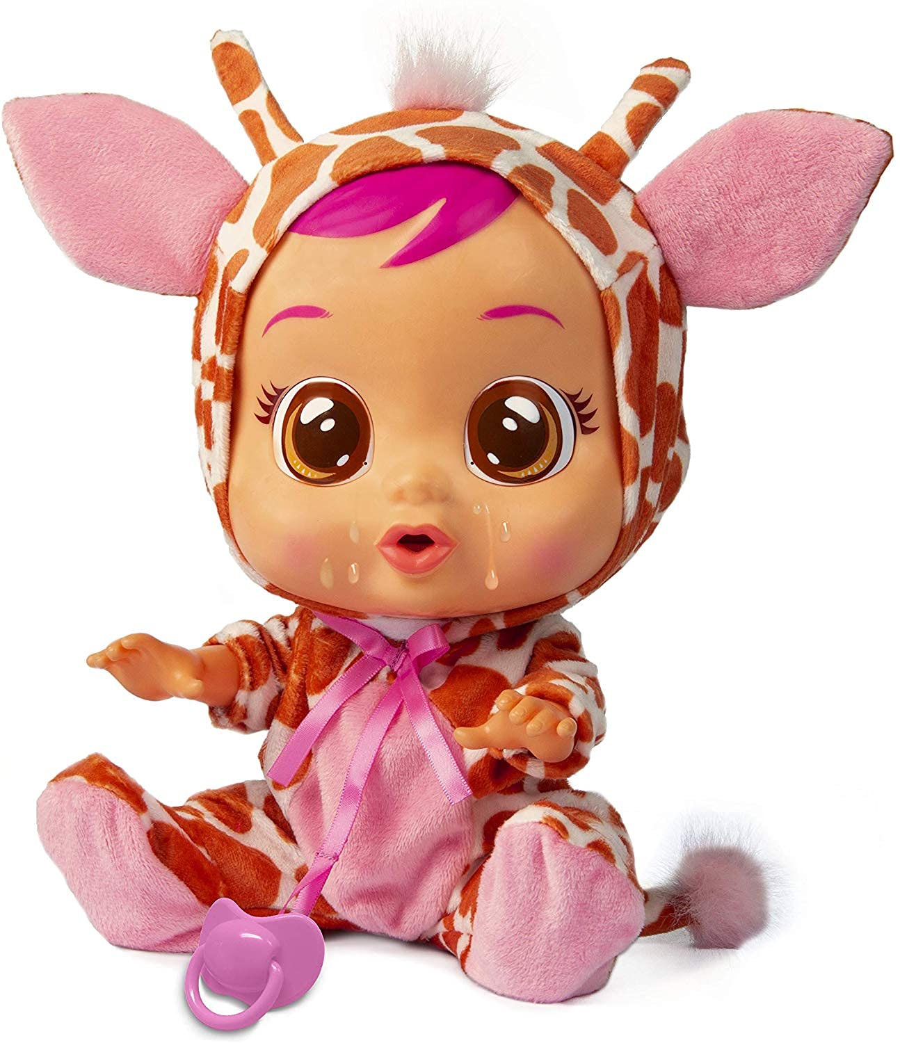 Cry Babies 12'' Gigi Doll With Tears And Sounds Feature For Baby And Toddlers Ages 18 Months And Up