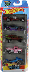 Hot Wheels 5 Car Gift Pack - HW Let's Race 2026 Pack Of 5 For Kids & Collectors