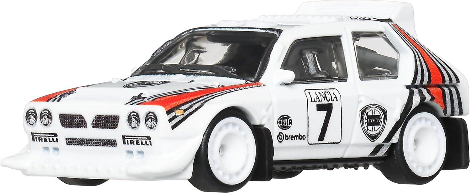 Hot Wheels Car Culture 1:64 Scale Premium Thrill Climbers 2026 Lancia Delta S4 Toy Car for Ages 4+