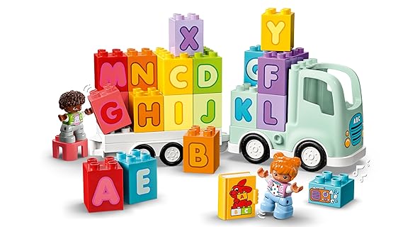 LEGO DUPLO Town Alphabet Truck Building Kit For Ages 2+